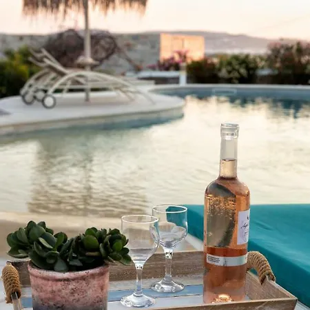 Villa Aegean Seashell In Paros Pounda