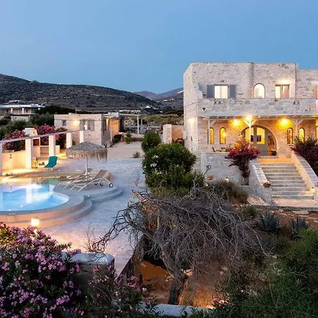 Villa Aegean Seashell In Paros Pounda